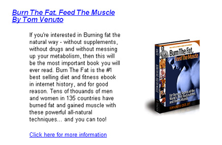 sample text ad with cover